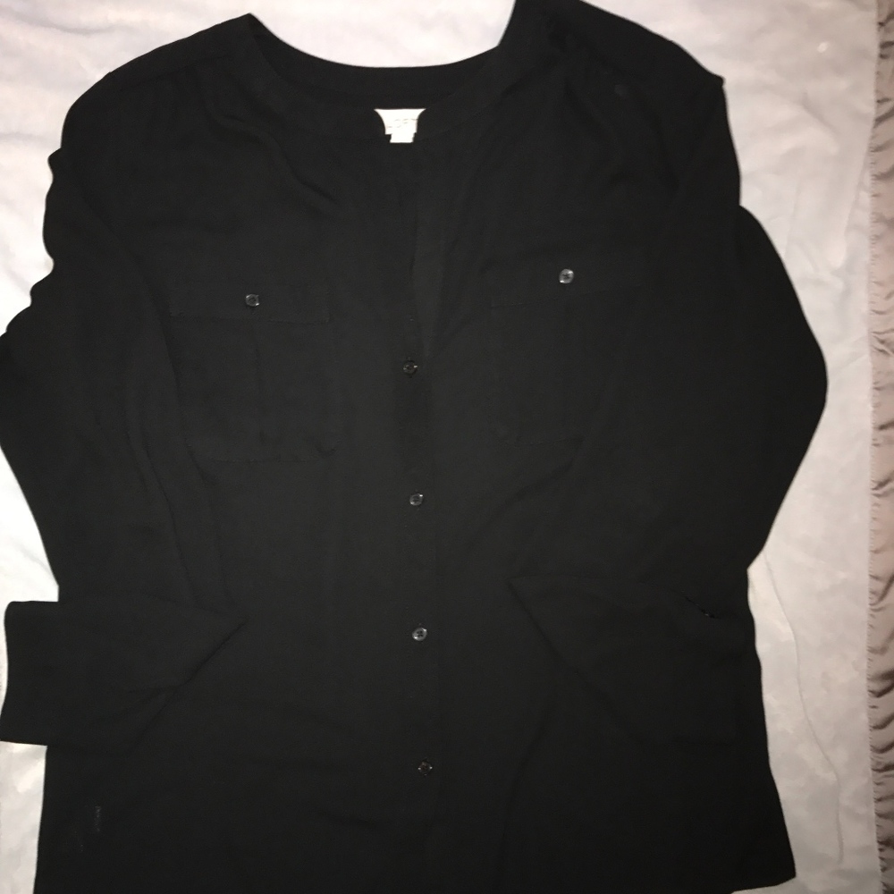 LOFT Utility Blouse