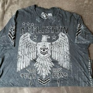 Men's like new affliction t shirt