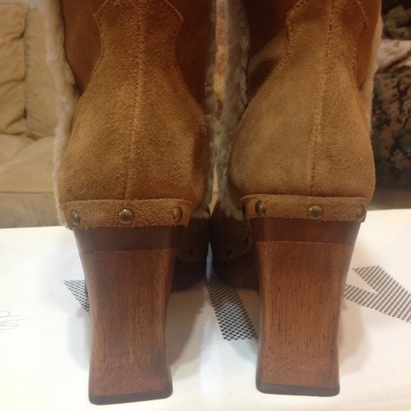 MIA tan suede Collette boots - Picture 6 of 8