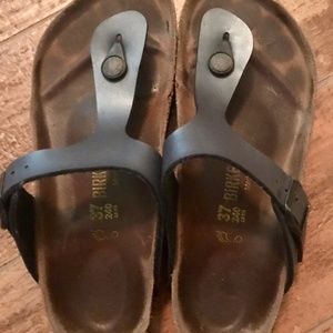 Sale! Metallic Blue Birkenstocks
