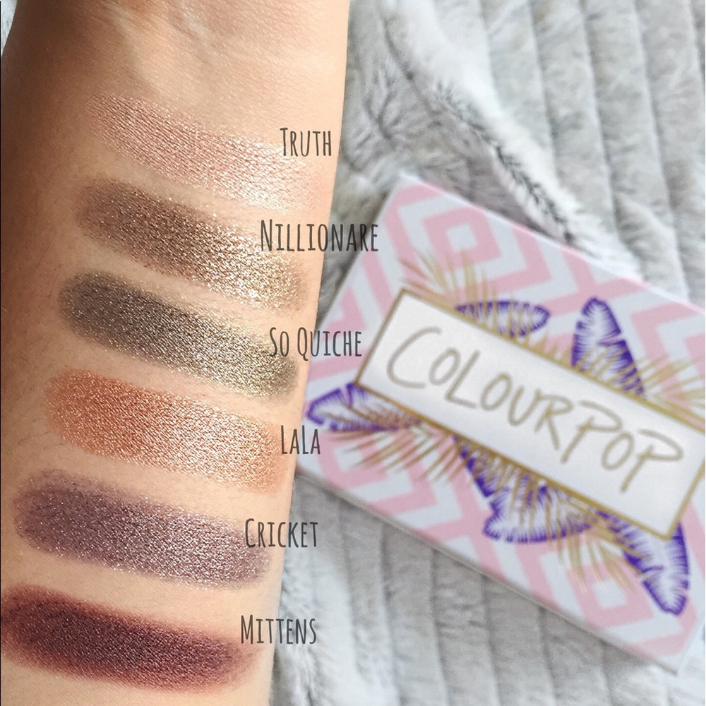 Colourpop super shock shadow collection
