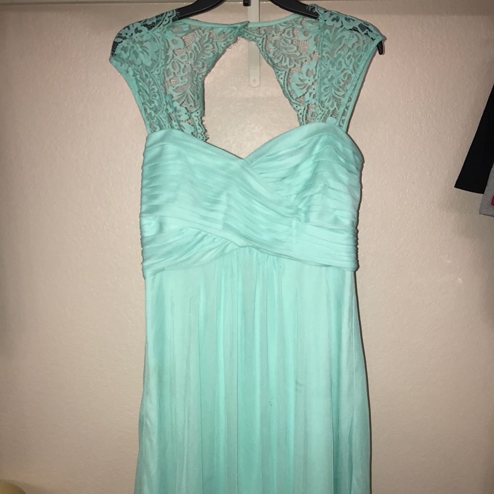 Teal dress