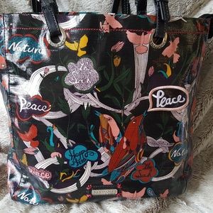 💥💥PRICE DROP💥💥 Coated Canvas SAKROOTS Tote