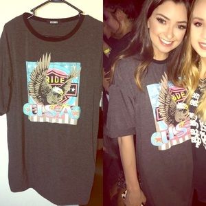 Oversized Graphic T-Shirt Dress