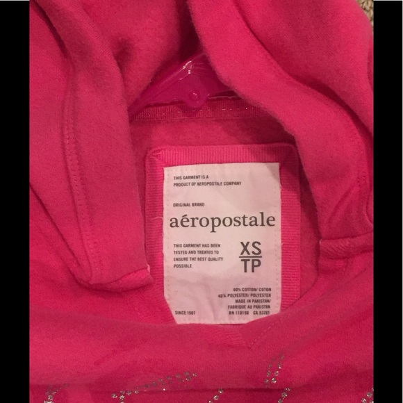 Used-Aeropostale Pink Hoodie/Sweatpants Set - Picture 4 of 5