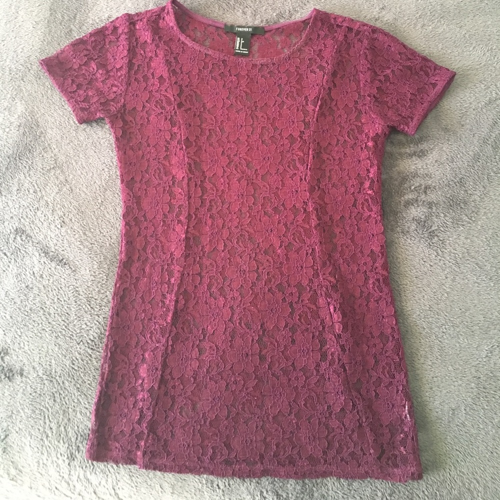 Women's lace shirt