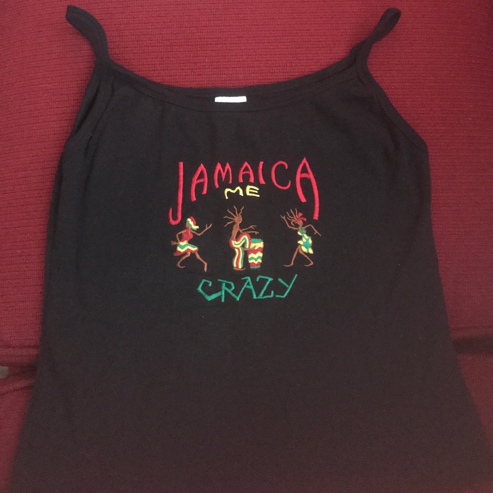 ❤️💃🏽Woman Fashion Jamaica 🇯🇲 Tank Top, Sz L-XL