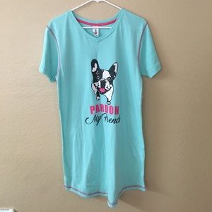 Frenchie Sleep Shirt/Nightie