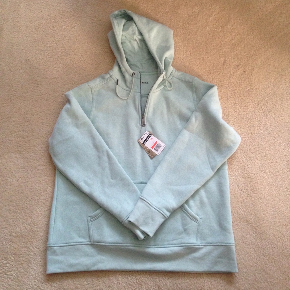 Carhartt 1/4 zip hooded sweatshirt