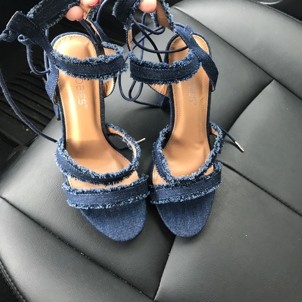 Lulus denim heels