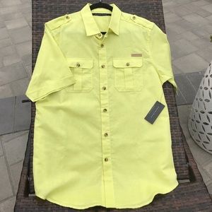 Sean John Men's Linen Shirt