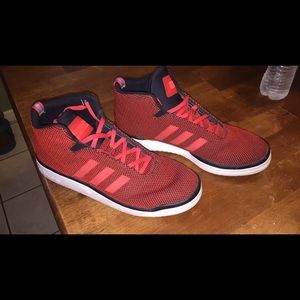 Red adidas size 10-11