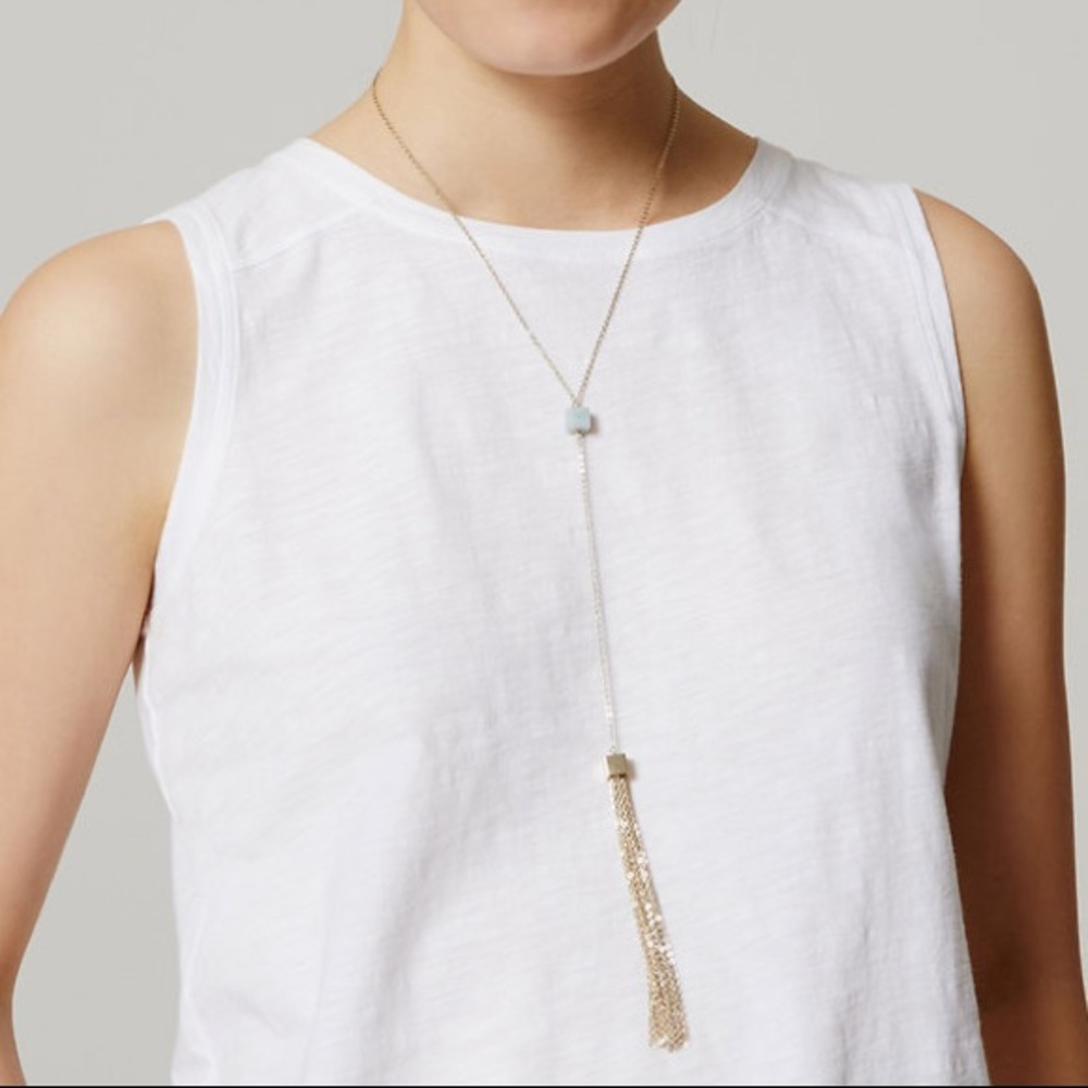 LOFT Tassel Chain Necklace