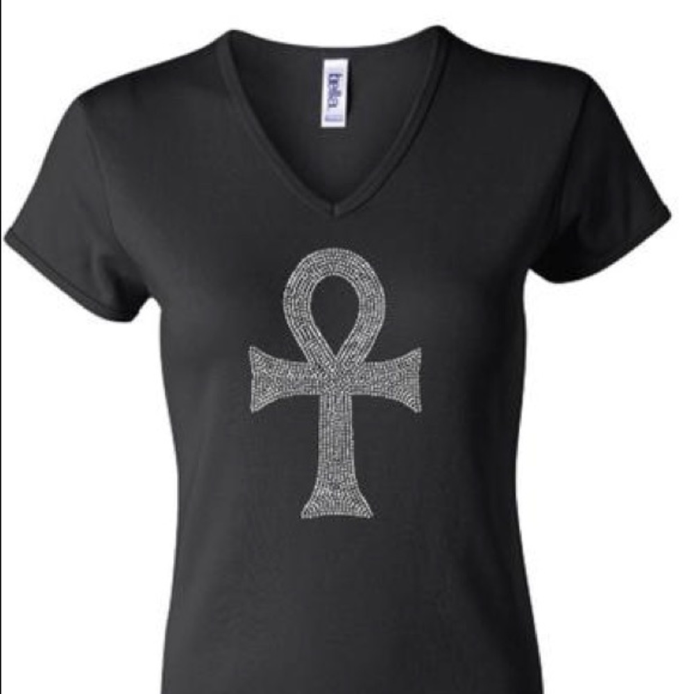 Ankh Bling Tee