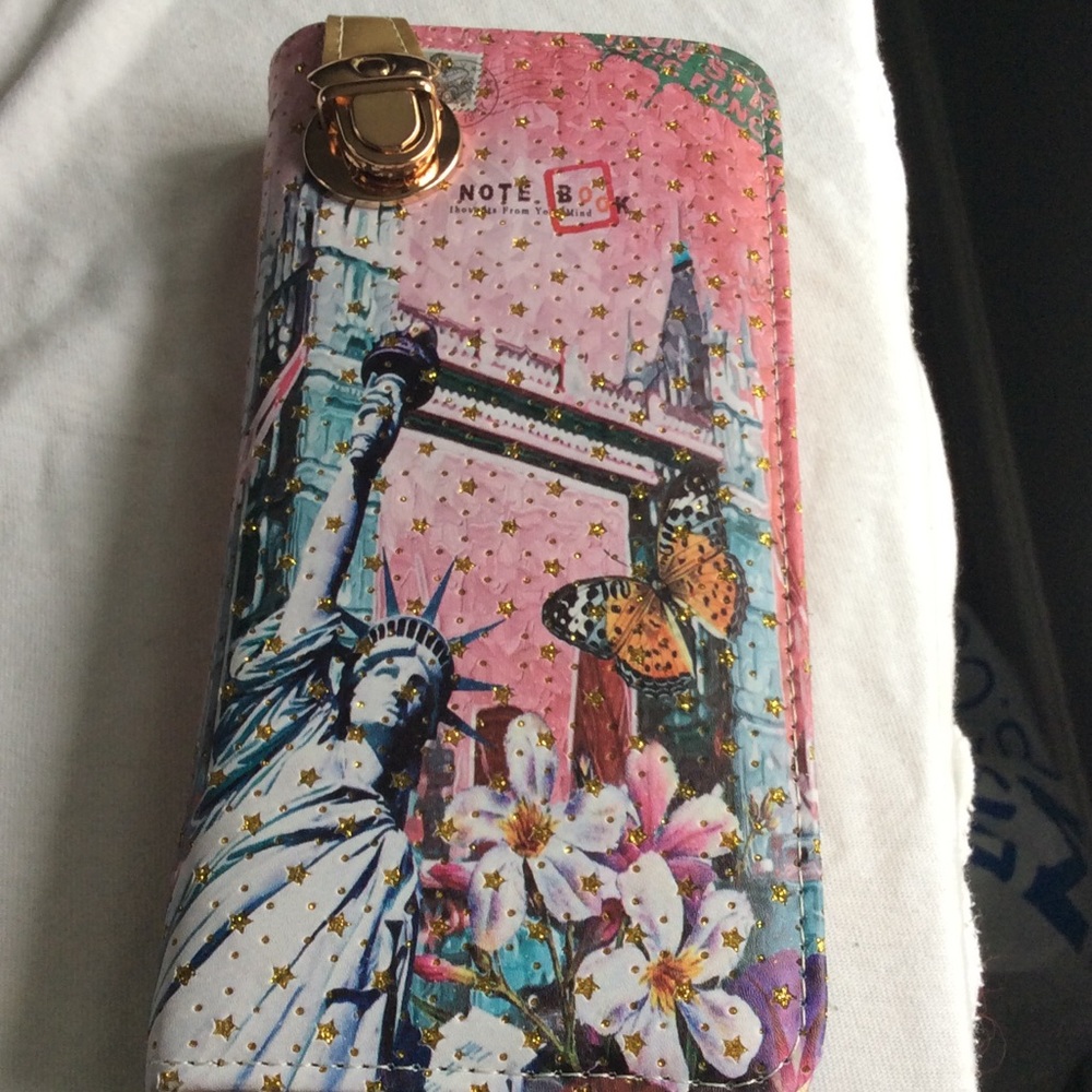 Floral wallet