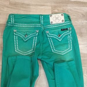 Miss me skinny jean emerald