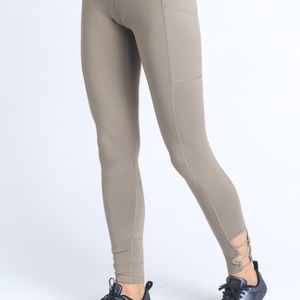 GREY CRISS CROSS ATHLETIC WEAR-DEEP POCKETS