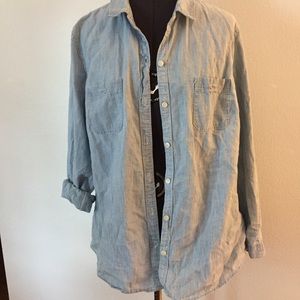 Old Navy Chambray Button Down