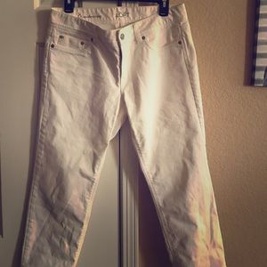 Ann Taylor loft white jeans