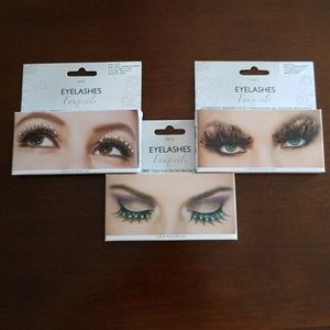 Faux-cils Eyelashes ( false eyelashes) set of 3!