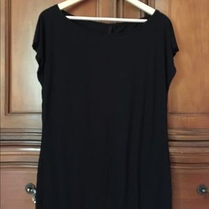 Alice + Olivia Black Tunic Top Small