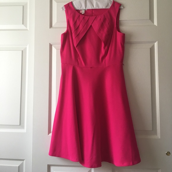 Hot pink cocktail dress - Picture 1 of 2
