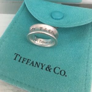 Tiffany and Co 1837 ring size 6.5