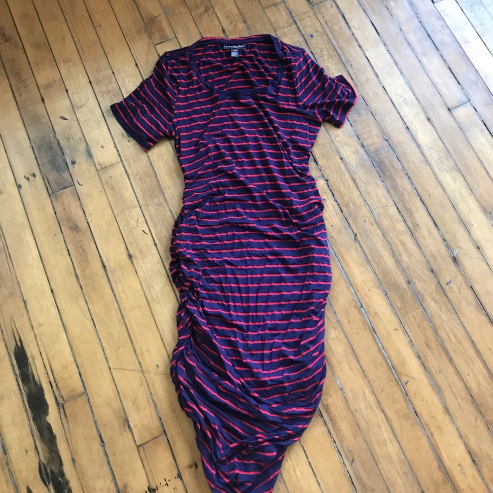 A Pea in the Pod cute maternity dress sz L