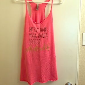 Pink tank