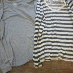 Bundled long sleeve shirts size Medium