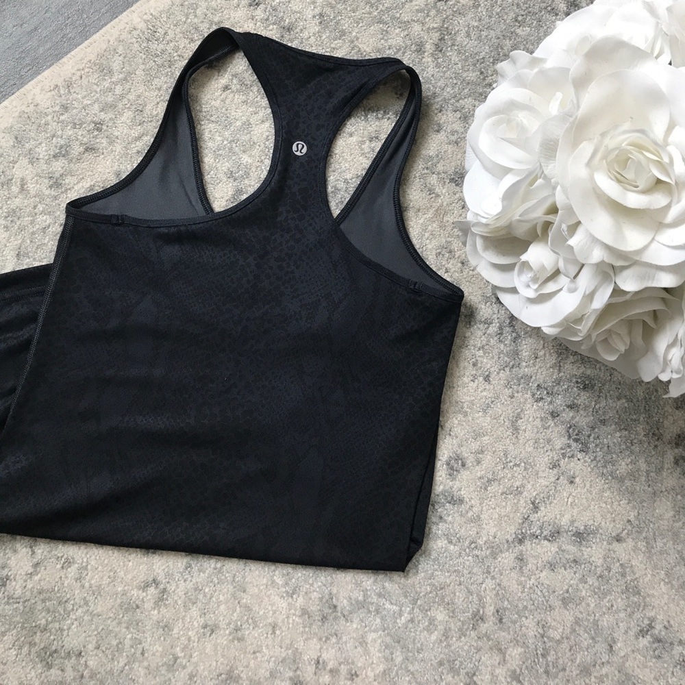 Lululemon Cool Racerback (snake print)