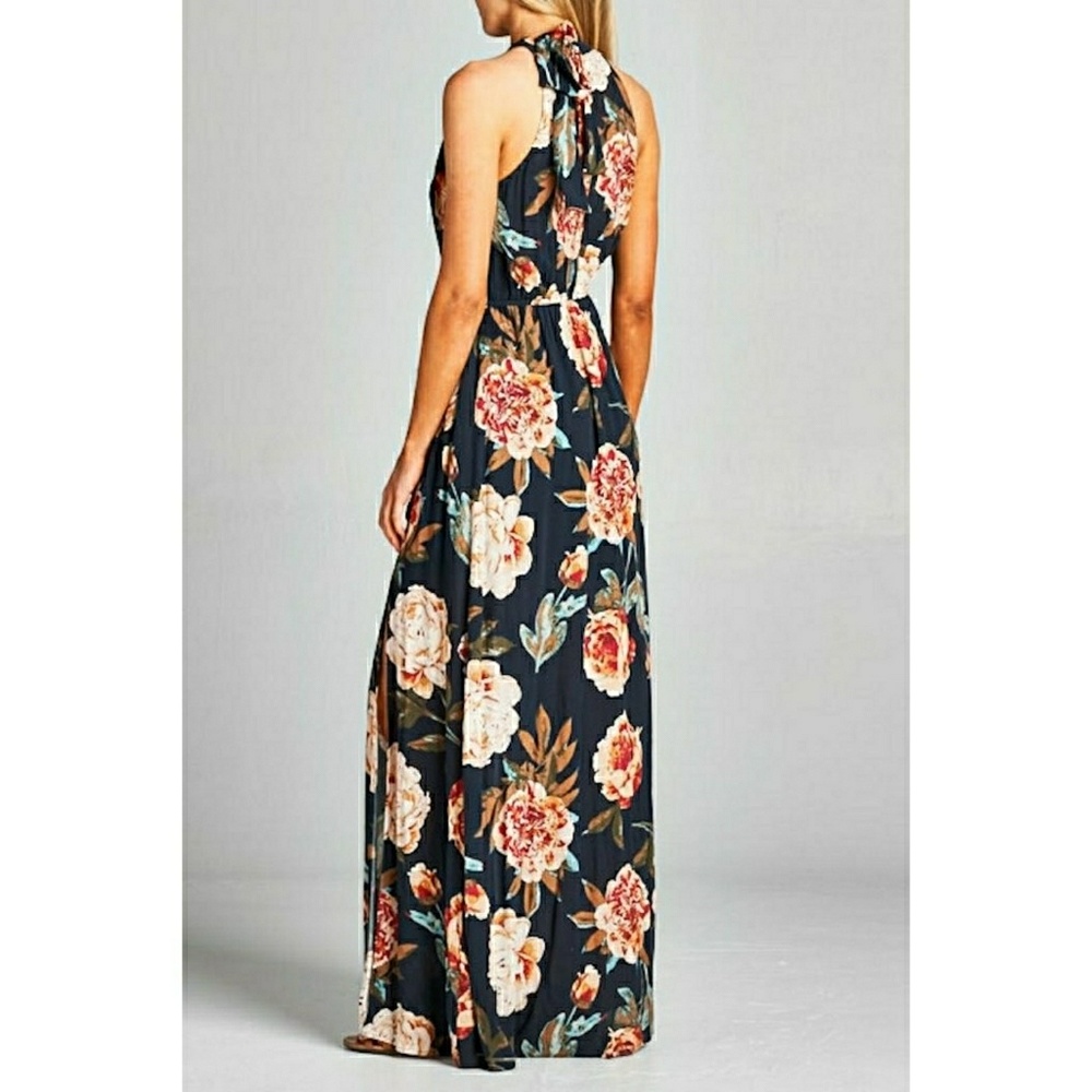 Floral maxi dress