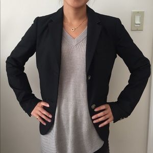 GAP "the academy" black blazer, size 4