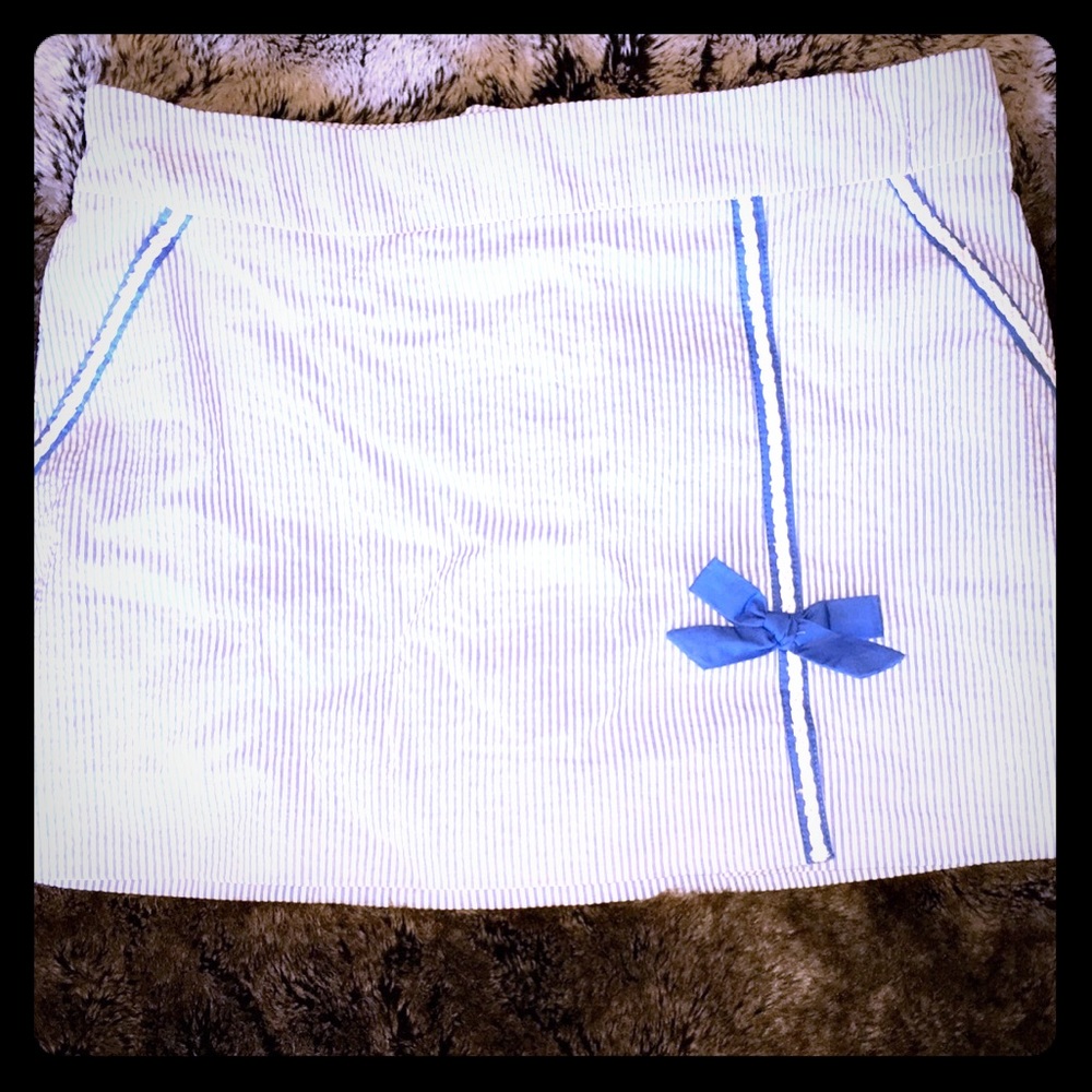 SEER SUCKER LILLY PULITZER RARE Skort