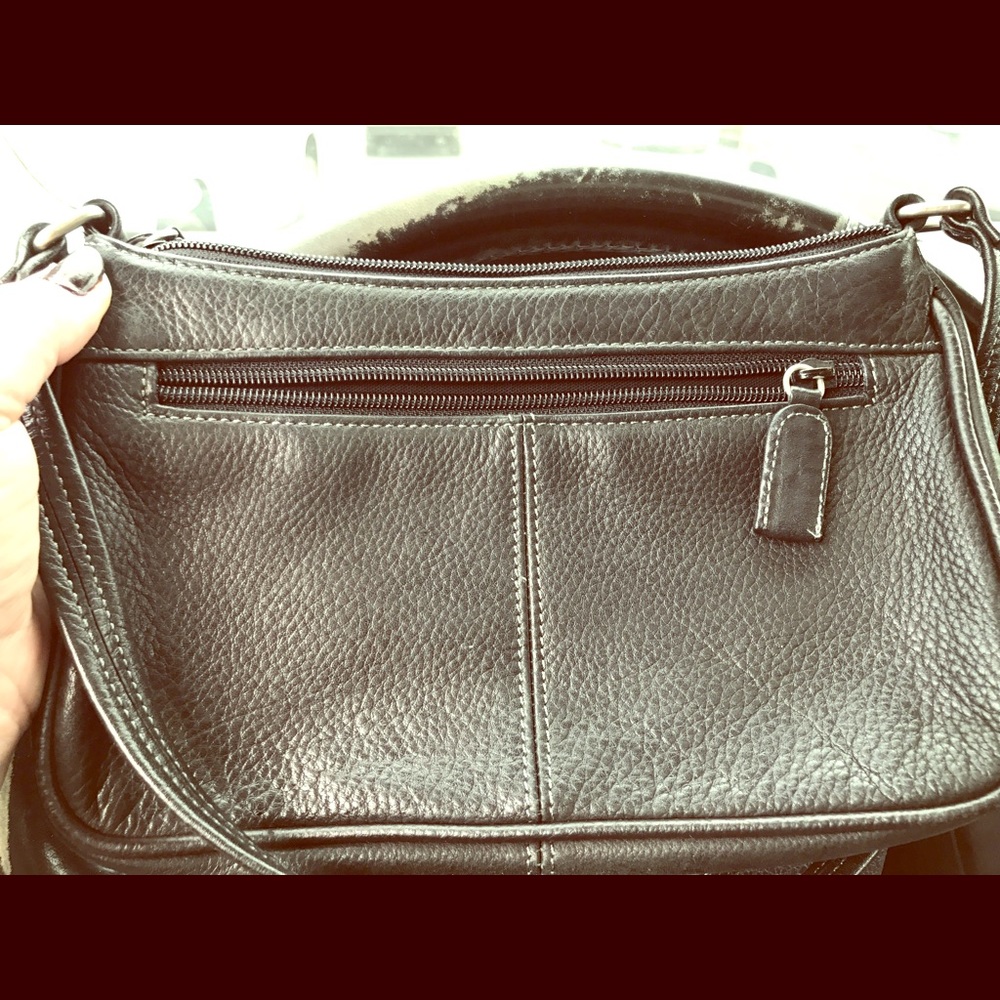 Black Tignanello small purse