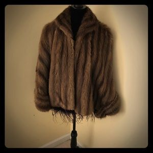 Mink shawl