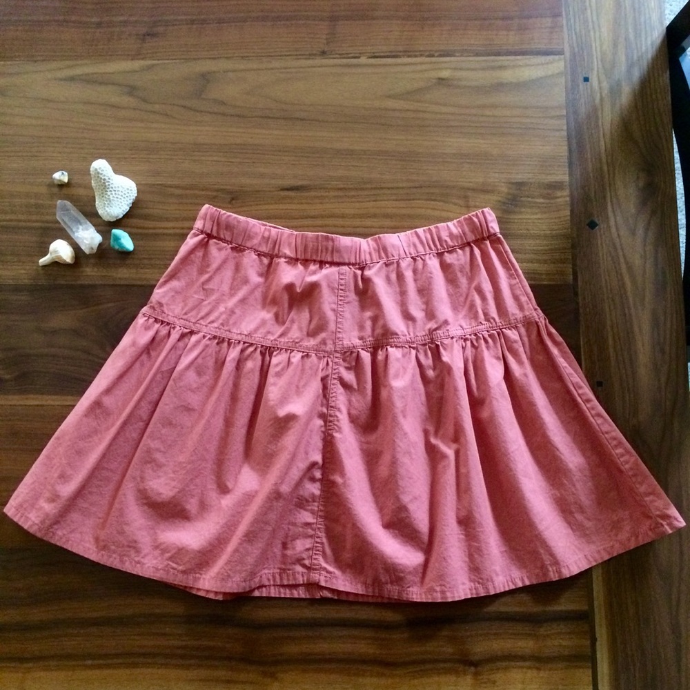 Vintage style high waisted coral skirt✨ - Picture 4 of 4