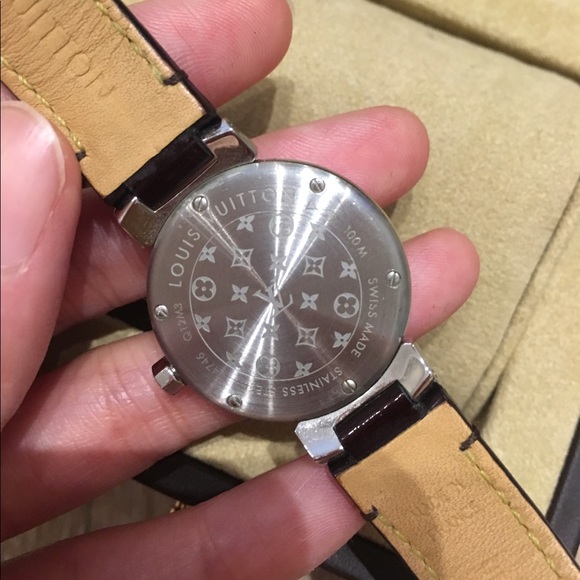 Louis Vuitton Tambour Diamond Watch Authentic main image 8