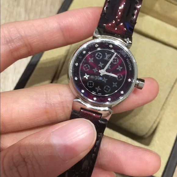 Louis Vuitton Tambour Diamond Watch Authentic main image 5
