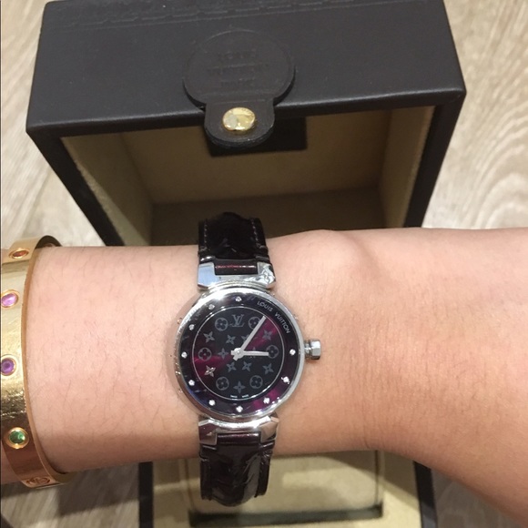 Louis Vuitton Tambour Diamond Watch Authentic main image 7