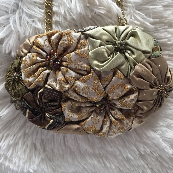 Tiny Silk Evening Bag - Picture 3 of 6