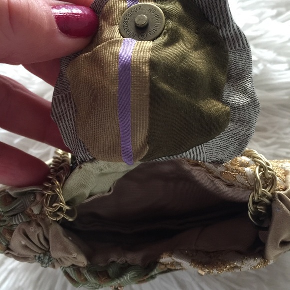 Tiny Silk Evening Bag - Picture 4 of 6