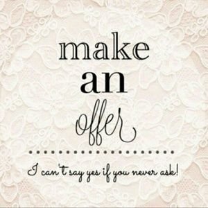 Will take any reasonable offer!