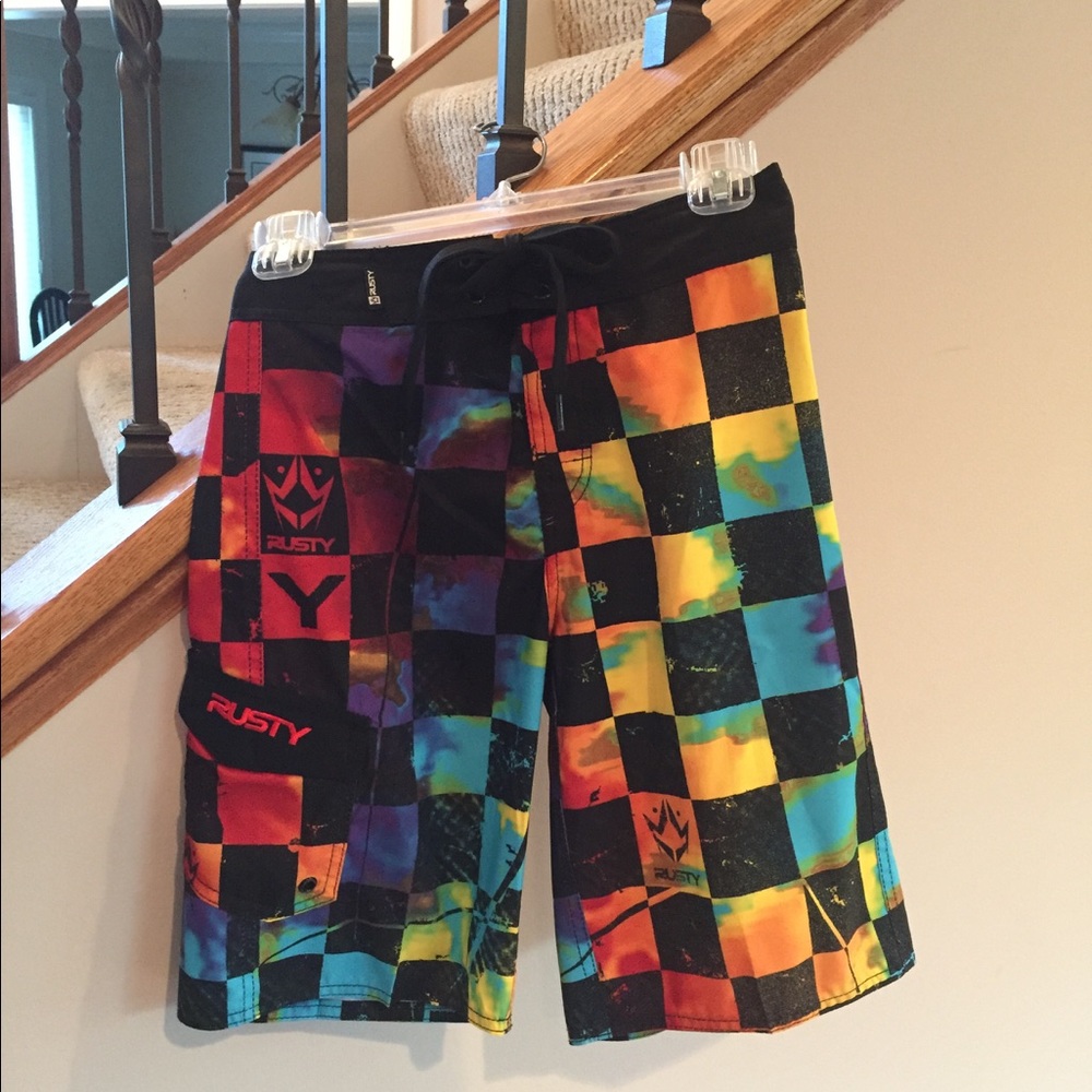 Never worn Boy's 12 Rusty brand shorts.