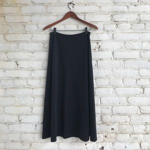 Black maxi skirt