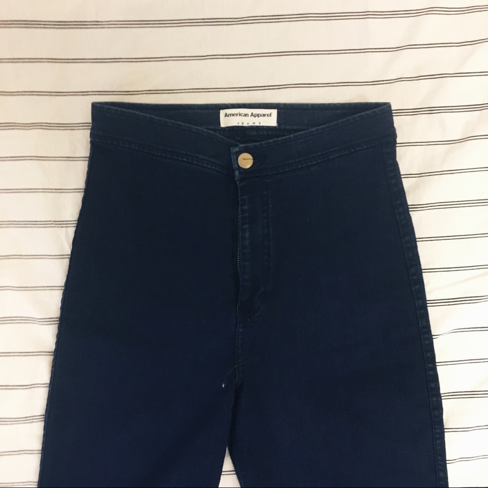 American Apparel Easy Jean (Dark Wash)