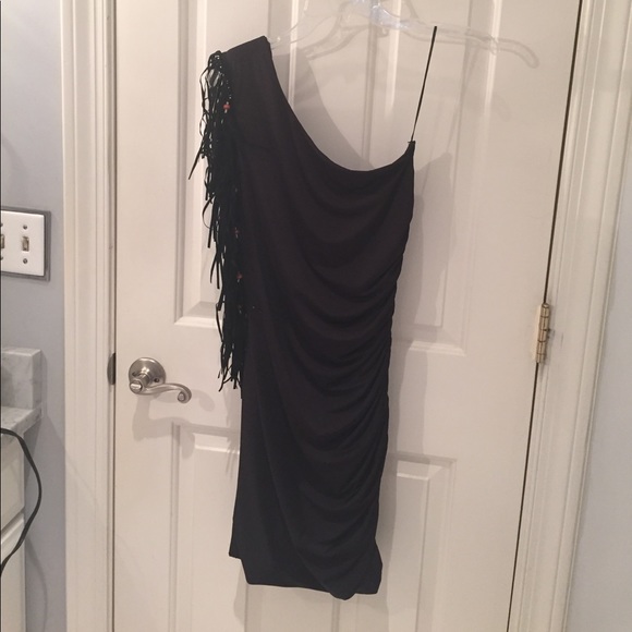 ▪️Bebe One Shoulder Cocktail Dress▪️ - Picture 3 of 4