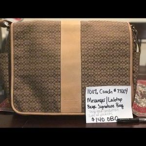 Coach laptop/work bag!!