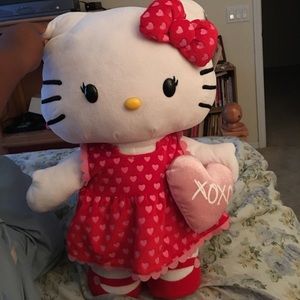 Hello kitty valentines day plush