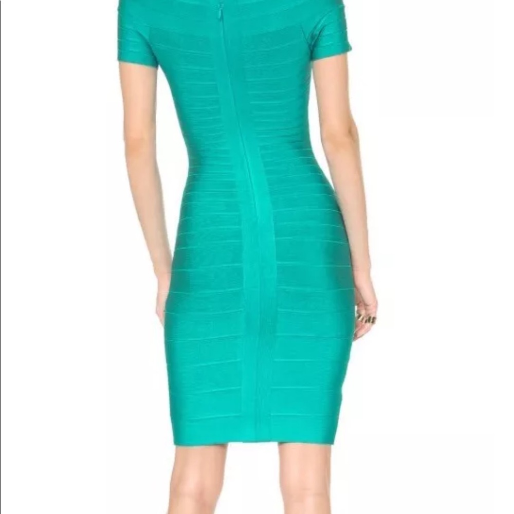 Herve Leger Blue surf dress - xs